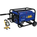 Groupe electrogene 2800W essence avec projecteur LED