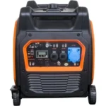 BLACK+DECKER Groupe électrogène 6,5Kw Essence 230V Inverter Insonorisé BXGNi6500E – Orange – Image 4