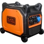 BLACK+DECKER Groupe électrogène 6,5Kw Essence 230V Inverter Insonorisé BXGNi6500E – Orange – Image 5