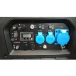 KOMPAK Groupe électrogène 7700W Essence 230V Inverter Insonorisé KGG75EI – Jaune – Image 3