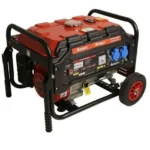 MANUPRO Groupe electrogene a moteur essence 4 temps OHV – 3000 W – Reservoir 15 L – Noir – Image 2