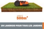 Tondeuse Robot connectée WORX – LANDROID – WR141E – jusqu&rsquo;à 500m² – Image 3