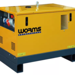 Groupe électrogène diesel triphasé 6,5 kVA insonorisé Yanmar – Démarrage électrique – 400V/230V