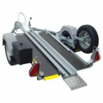 Remorque porte moto KXL 165 avec bloc roue (PTAC 600kg)