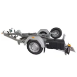 Remorque porte moto KXL 165 avec rail large (PTC 600kg)