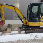 CATERPILLAR 303.5E, 3,5T + 3 GODETS