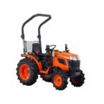 Micro tracteur diesel 4 roues motrices KUBOTA B1181 D roues agraires 5x12 et 8x16.