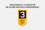 Remorque un essieu 265 KIPP – Châssis H-1100 et bâche grise – Image 5