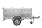 Remorque légère 200×125 UNITRAILER GARDEN 201 KIPP avec côtés BIS et couverture en aluminium – Image 7