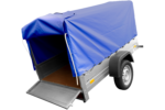 Remorque pliable 750 kg 200×125 Garden Trailer 201 KIPP – Image 5