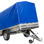 Remorque 230×125 Garden Trailer 230 KIPP avec bâche haute et roue jockey