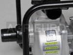 Motopompe d'arrosage thermique moteur Honda GX 120 essence, pompe auto-amorçante – Image 12