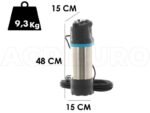 Pompe Gardena à immersion 5900/4 inox automatic - pour eaux claires - 900W – Image 4