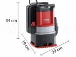 Pompe submersible électrique eaux claires et chargées AL-KO TWIN 14000 Premium - 950W – Image 12