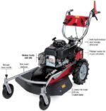 Tondeuse débroussailleuse Kiva Oxyria – 65 cm, boîte hydrostatique et blocage différentiel – Image 3