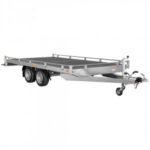 Remorque Transporteur TP 406 204 2700 2 406X204X11 2700KG Avec Rampes Alu Intégrée