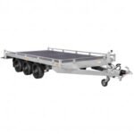 Remorque Transporteur TP 406 204 3500 3 406X204X11 3500KG Avec Rampes Alu Intégrée