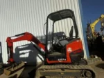 KUBOTA U27-4 Canopy, 2,6T + 3 GODETS – Image 9